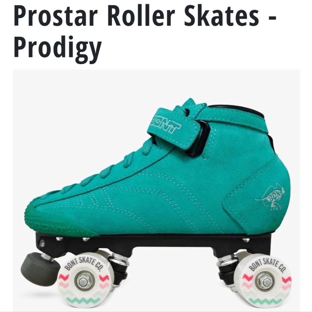 Roller Skates - Bont Prostar soft teal suede